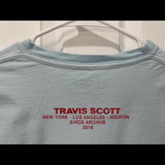 Travis Scott TS Birds The Ends L/S Tee Shirt - Picture 4 of 10